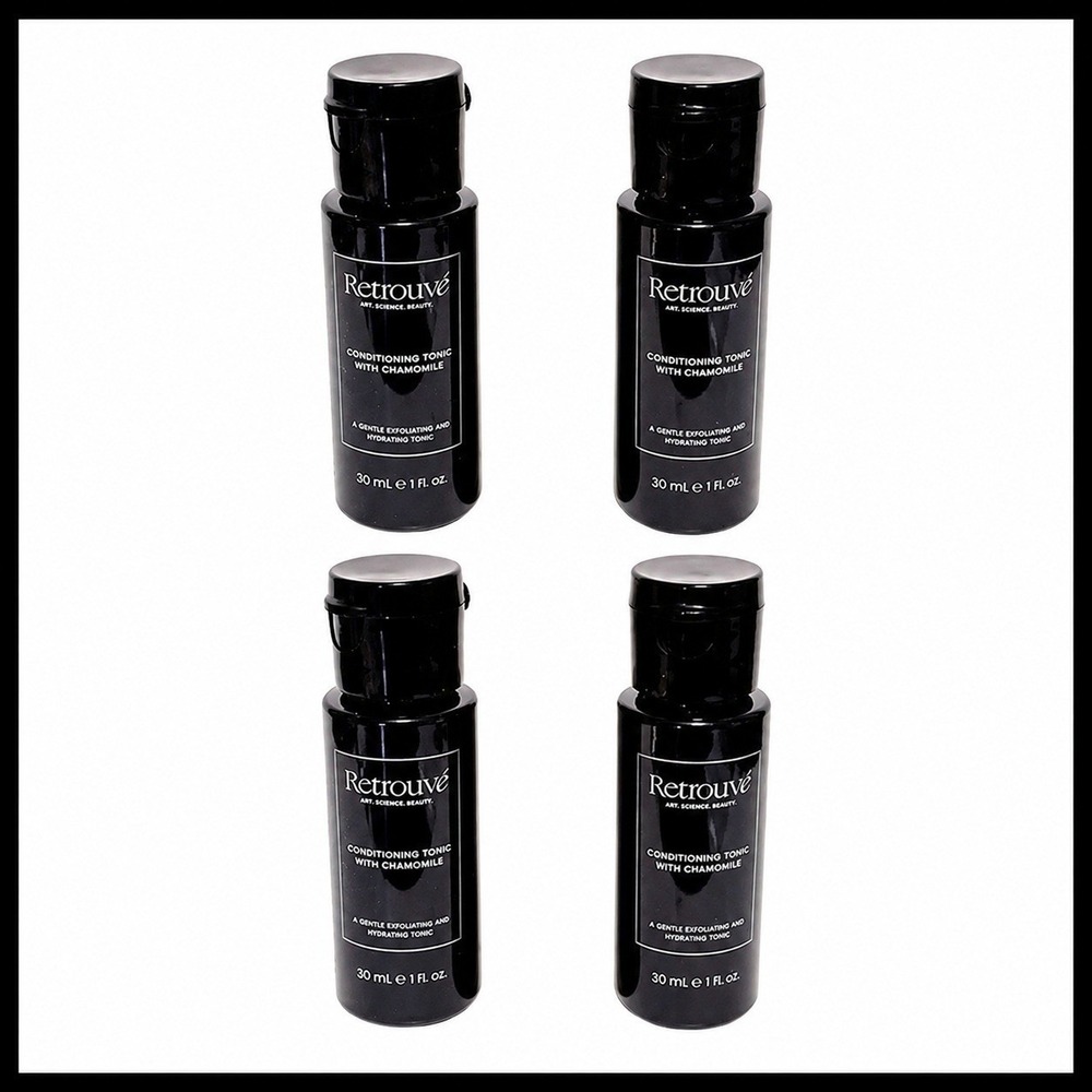 4 x Retrouve Conditioning Tonic With Chamomile 1 fl.oz. 30 ml. Travel Size